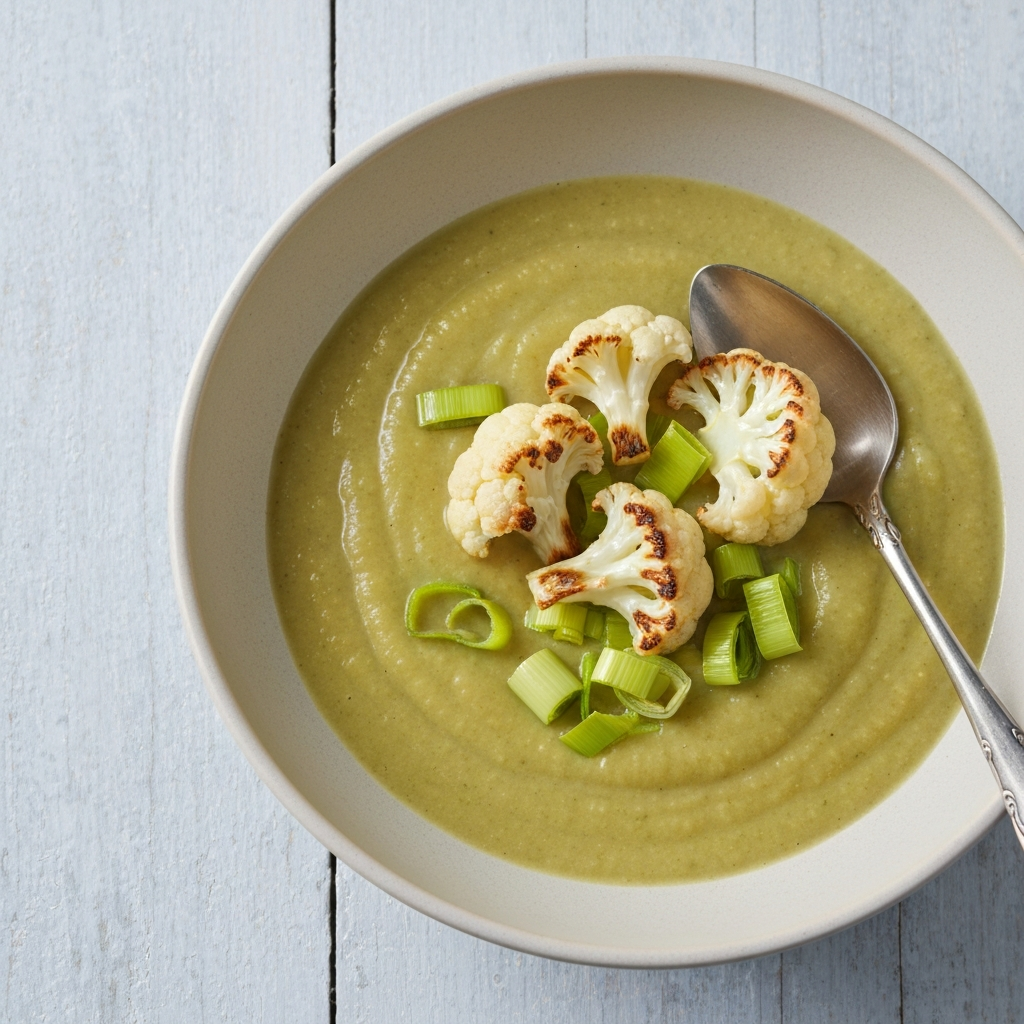 Jersey Cauliflower and Leek Soup