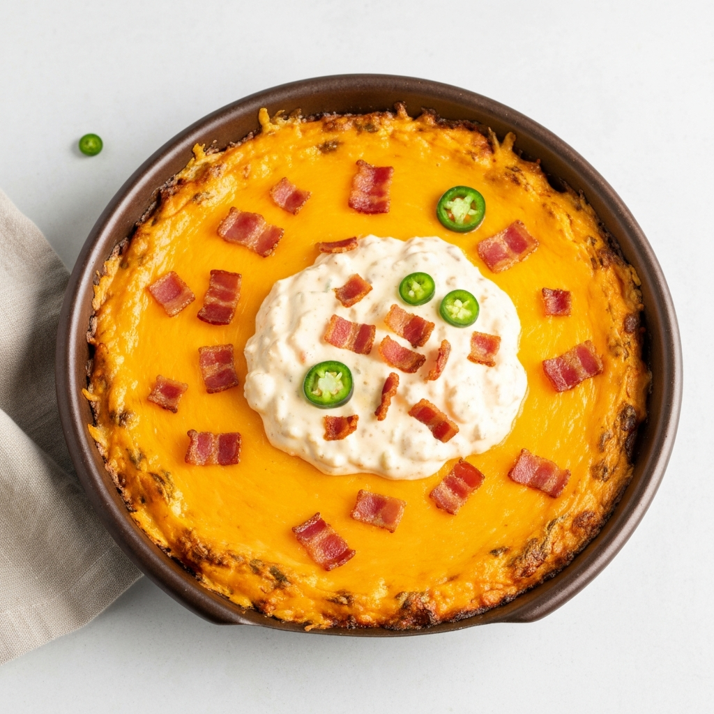 Jalapeño Popper Dip with Bacon