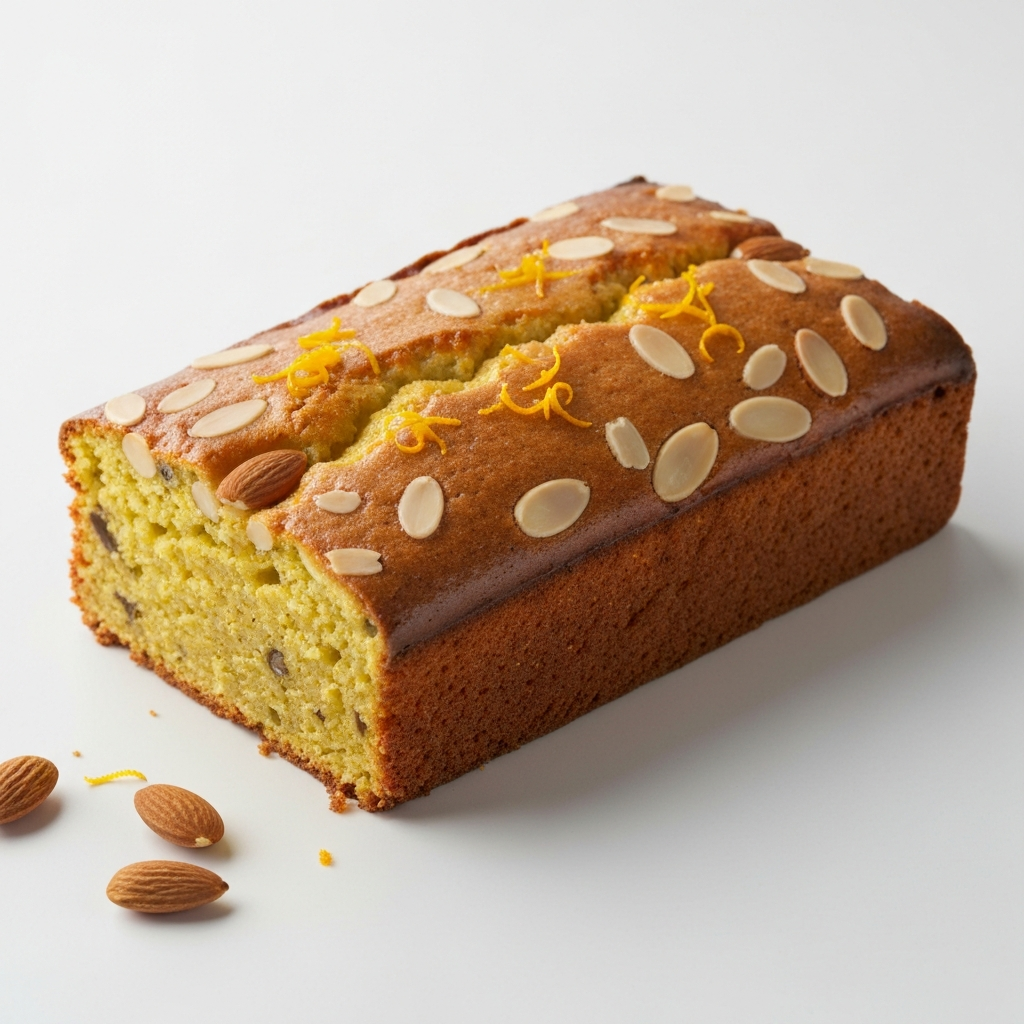 Olive Oil Cake with Orange and Almonds (Torta de Aceite con Naranja y Almendras)