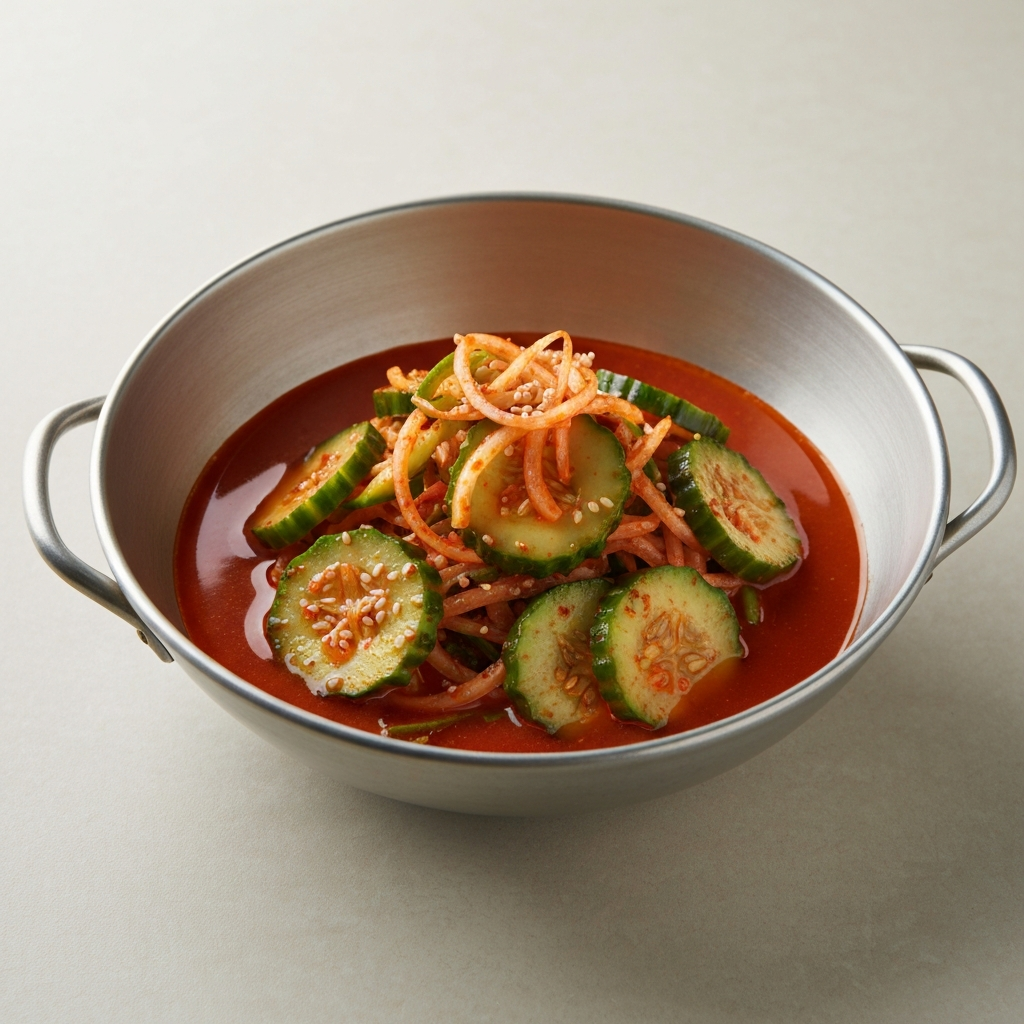 Korean Cucumber Salad (Oi Muchim) Hot Pot
