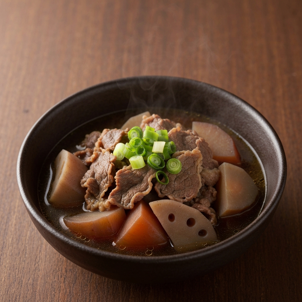Japanese Beef Stew (Nikujaga-Inspired)