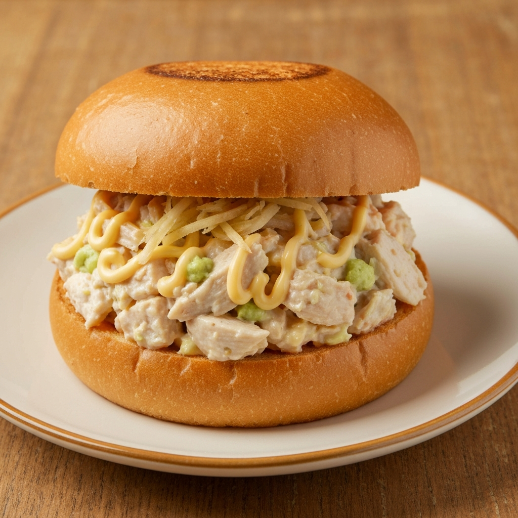 Japanese Chicken Salad Sandwich