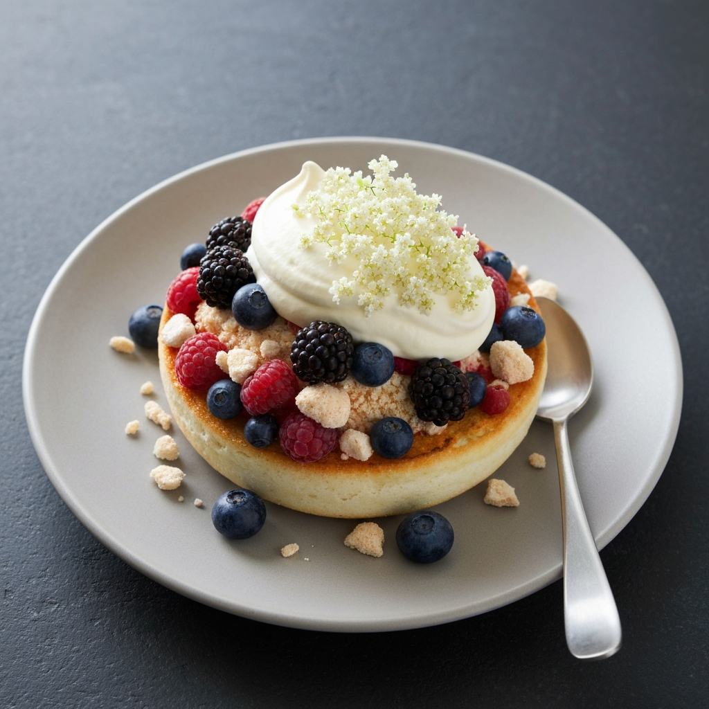 Eton Mess with Summer Berries and Elderflower