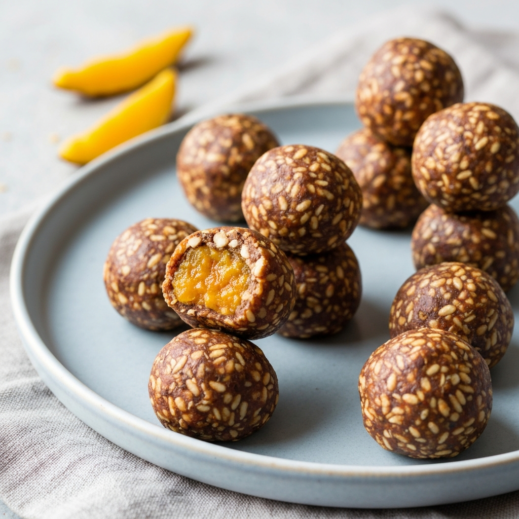 Coconut Mango Energy Bites