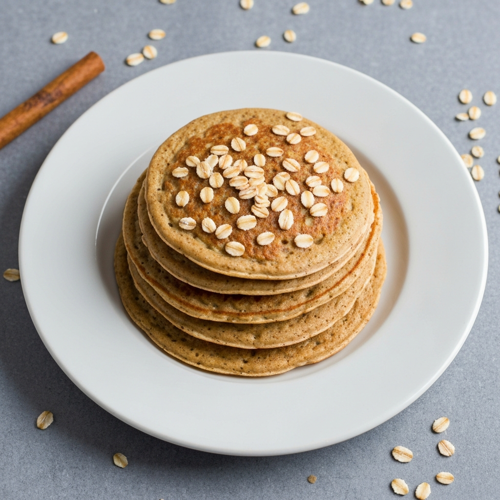 Gluten-Free Banana Oatmeal Pancakes