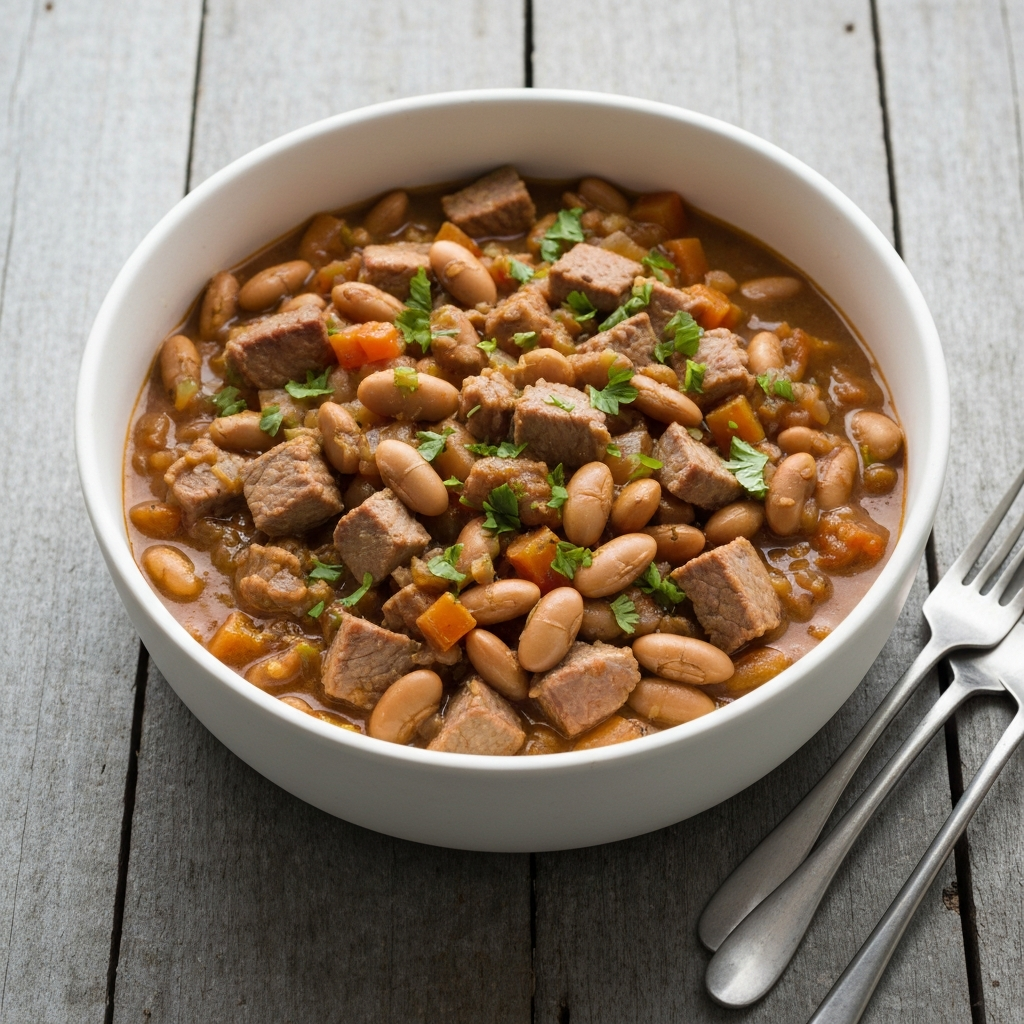 Jersey Bean Crock with Local Pork and Herbs