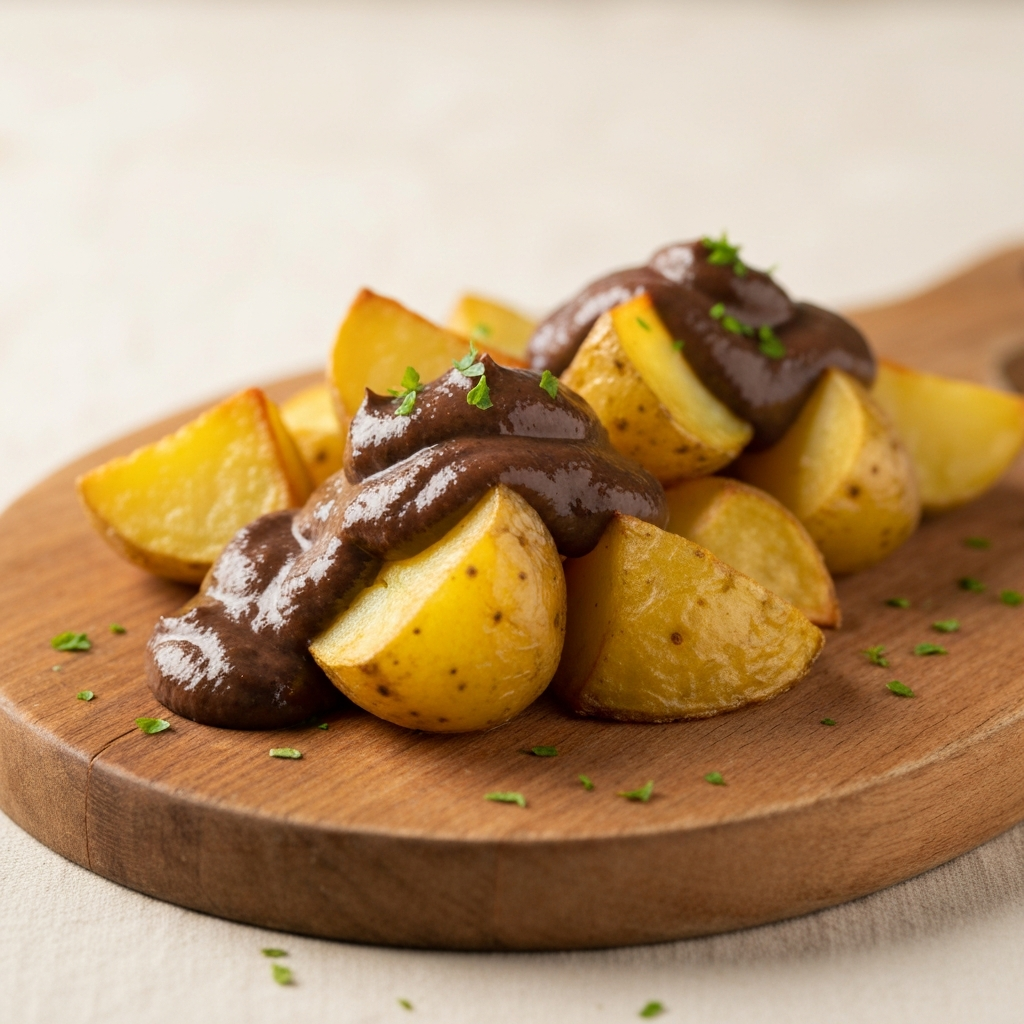 Patatas Bravas with Smoked Paprika Aioli