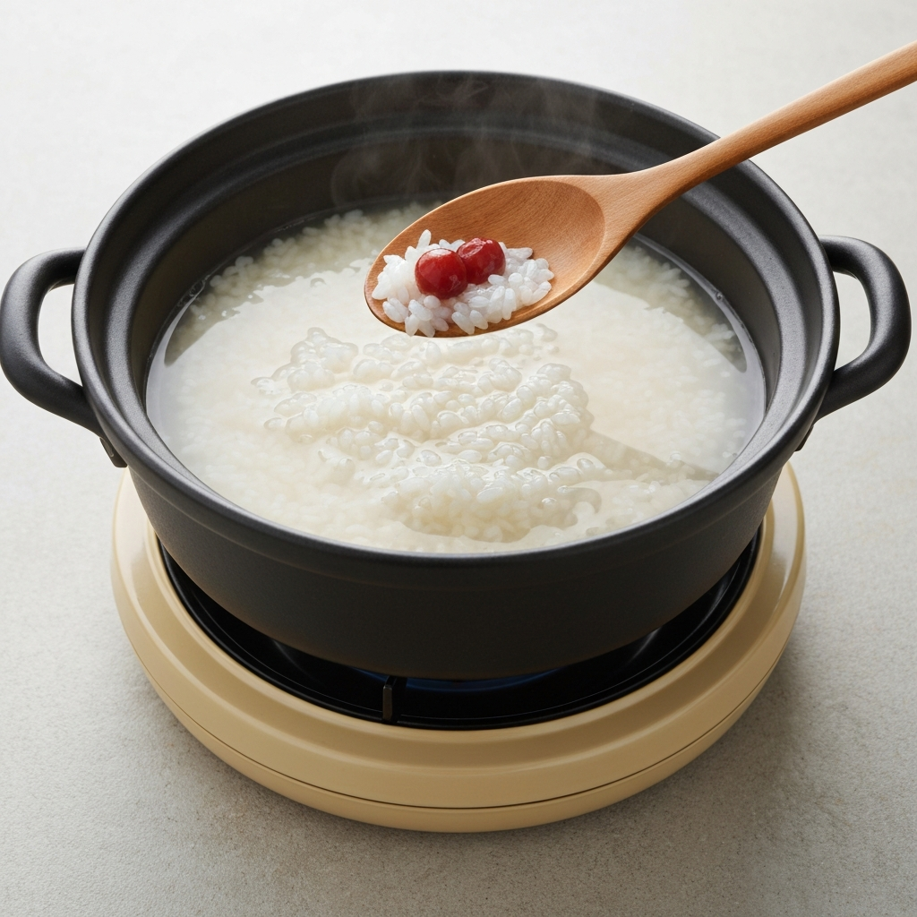 Korean Rice Punch (Sikhye) Hot Pot
