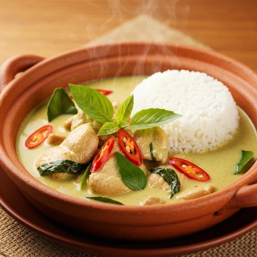 Thai Green Curry with Chicken