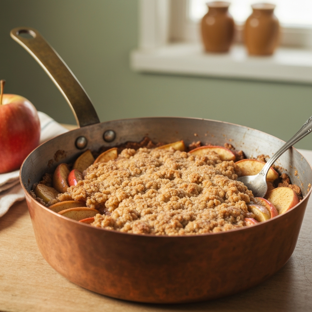 Classic American Apple Crisp