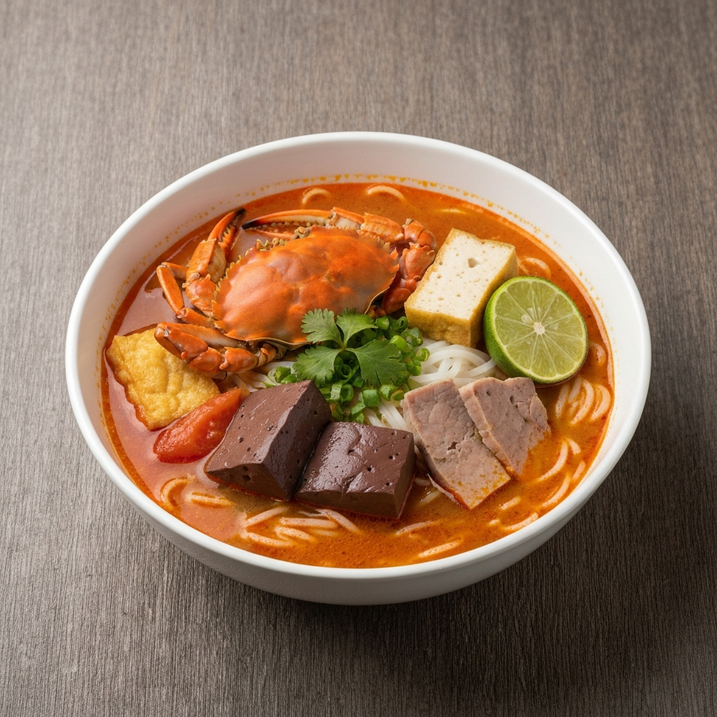 Bún Riêu (Crab Noodle Soup)