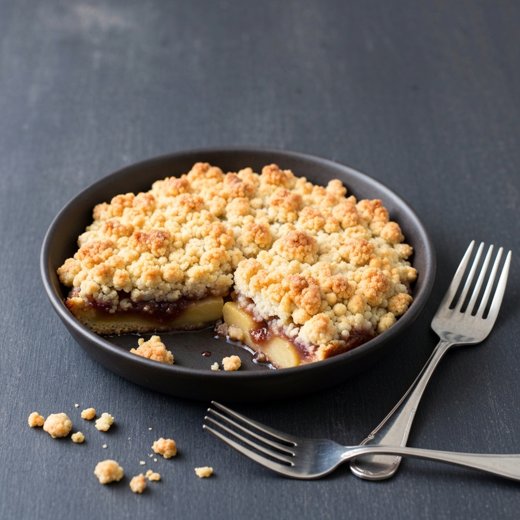 Jersey Black Butter Apple Crumble