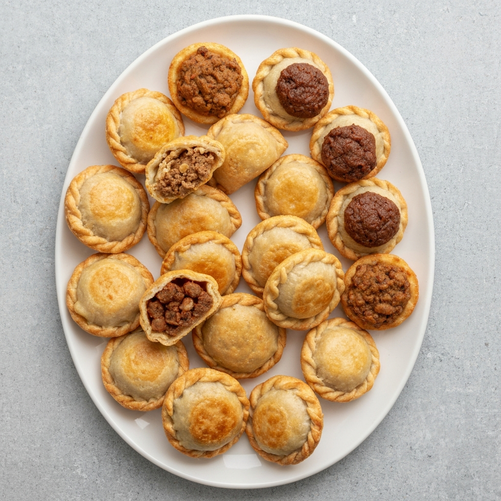 Mini Empanada Assortment Platter: A Sampler of Flavors