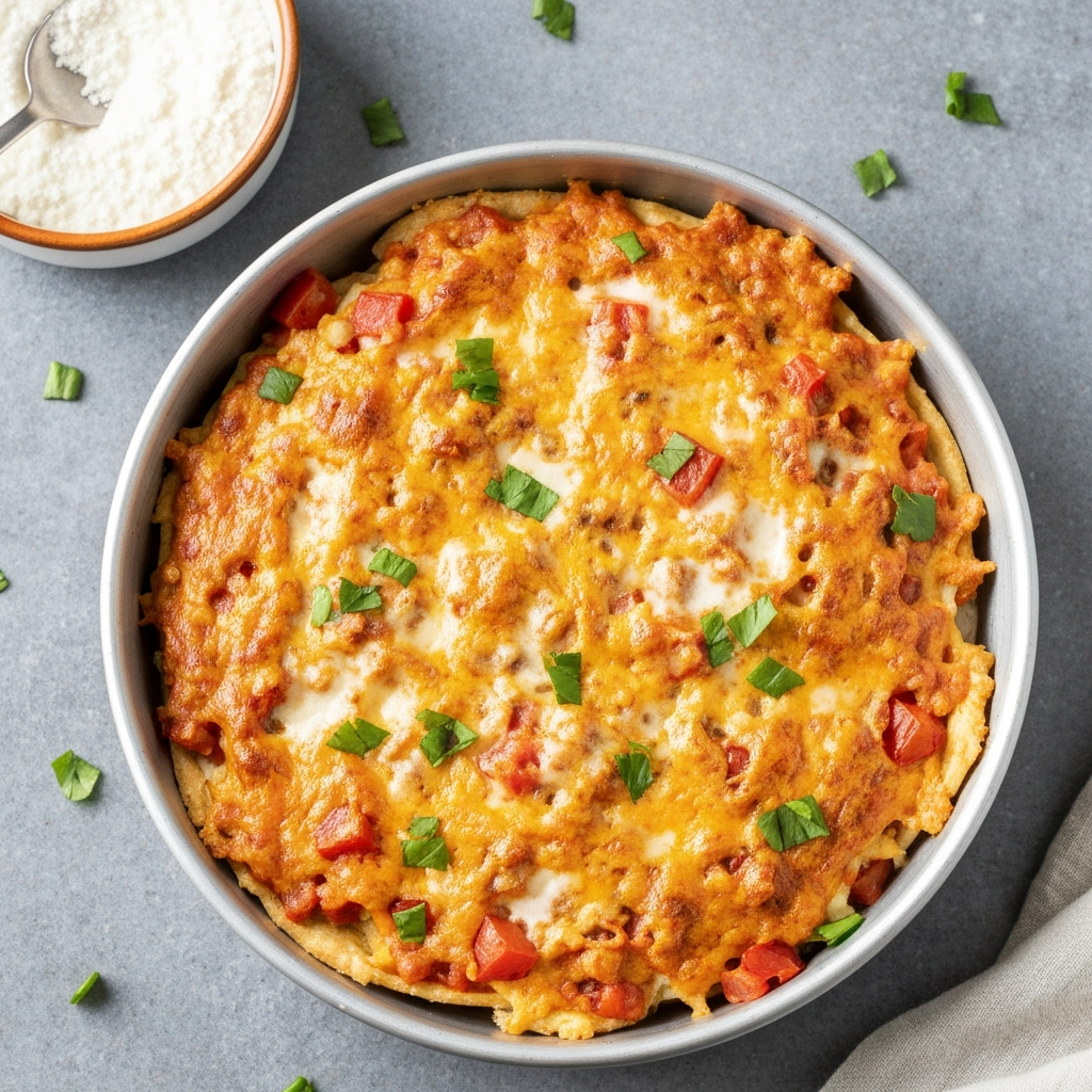 High-Protein Breakfast Burrito Bake