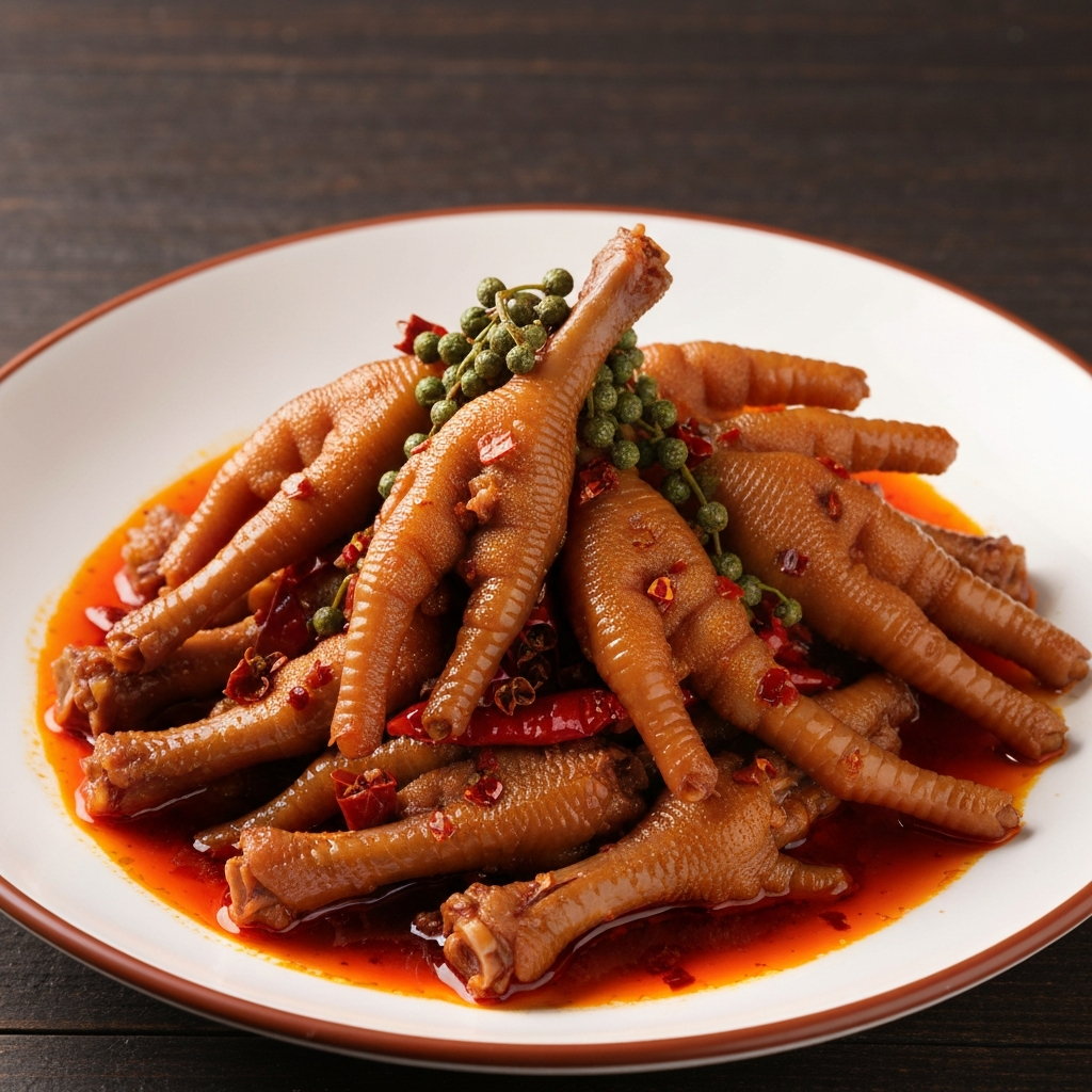 Sichuan Spicy Chicken Feet (凤爪)