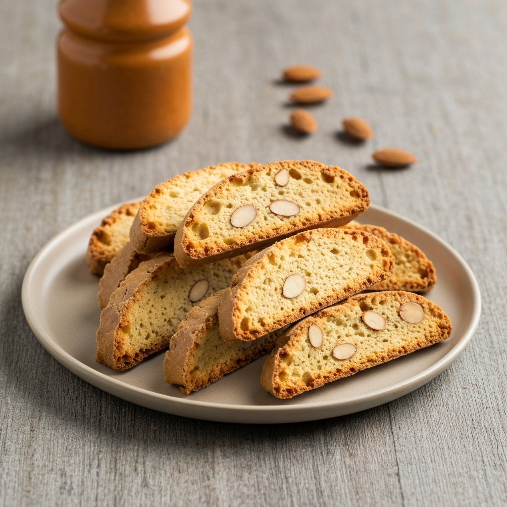 Almond Biscotti with Anise and Orange Zest