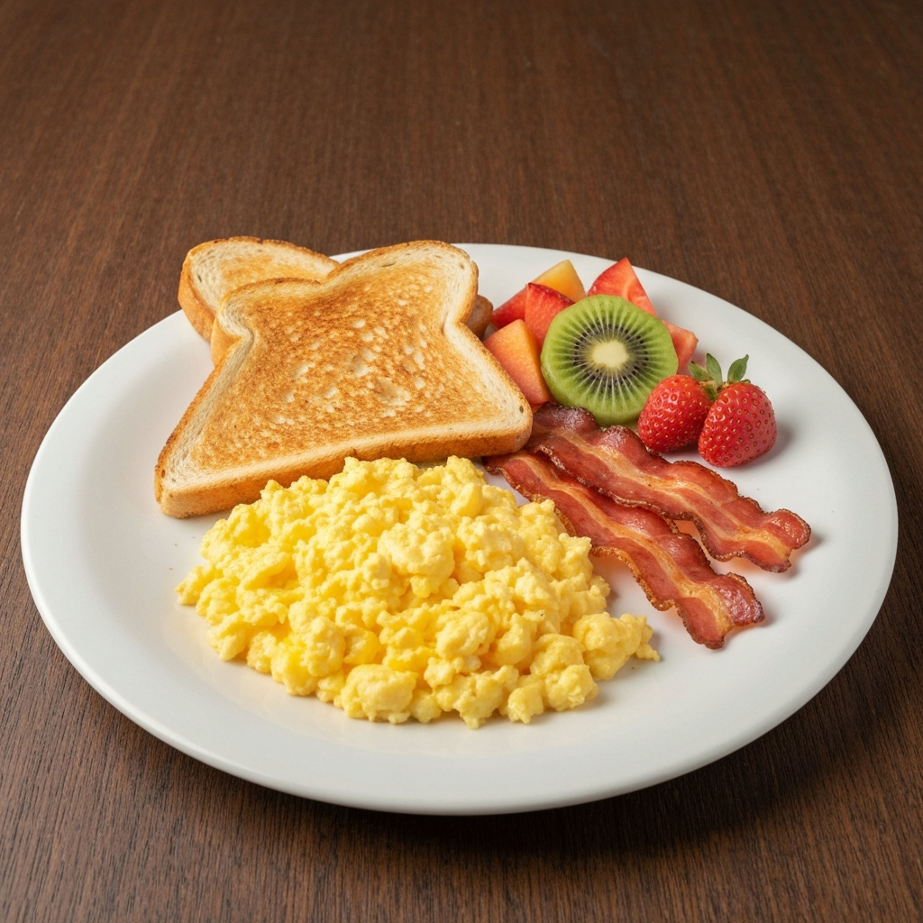 Classic American Breakfast Platter
