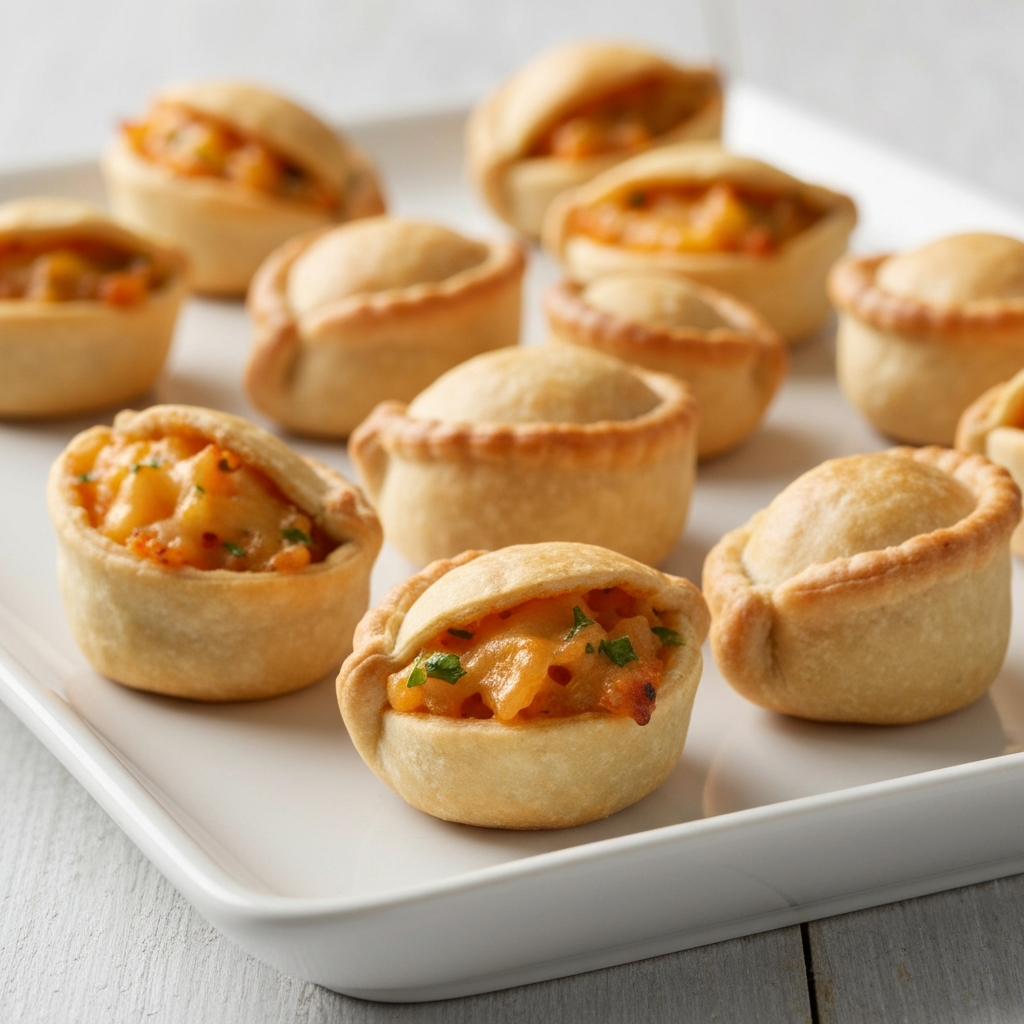 Cheese and Onion Pasty Bites