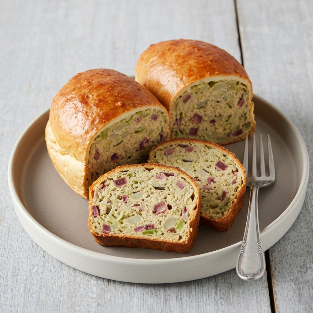 Traditional Jersey Cabbage Loaf with Smoked Bacon & Jersey Cream