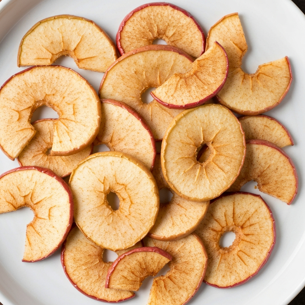 Baked Apple Cinnamon Chips