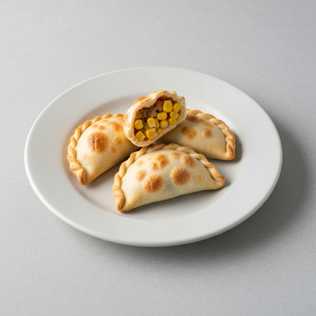 Pastel de Choclo Inspired Empanadas with Pebre