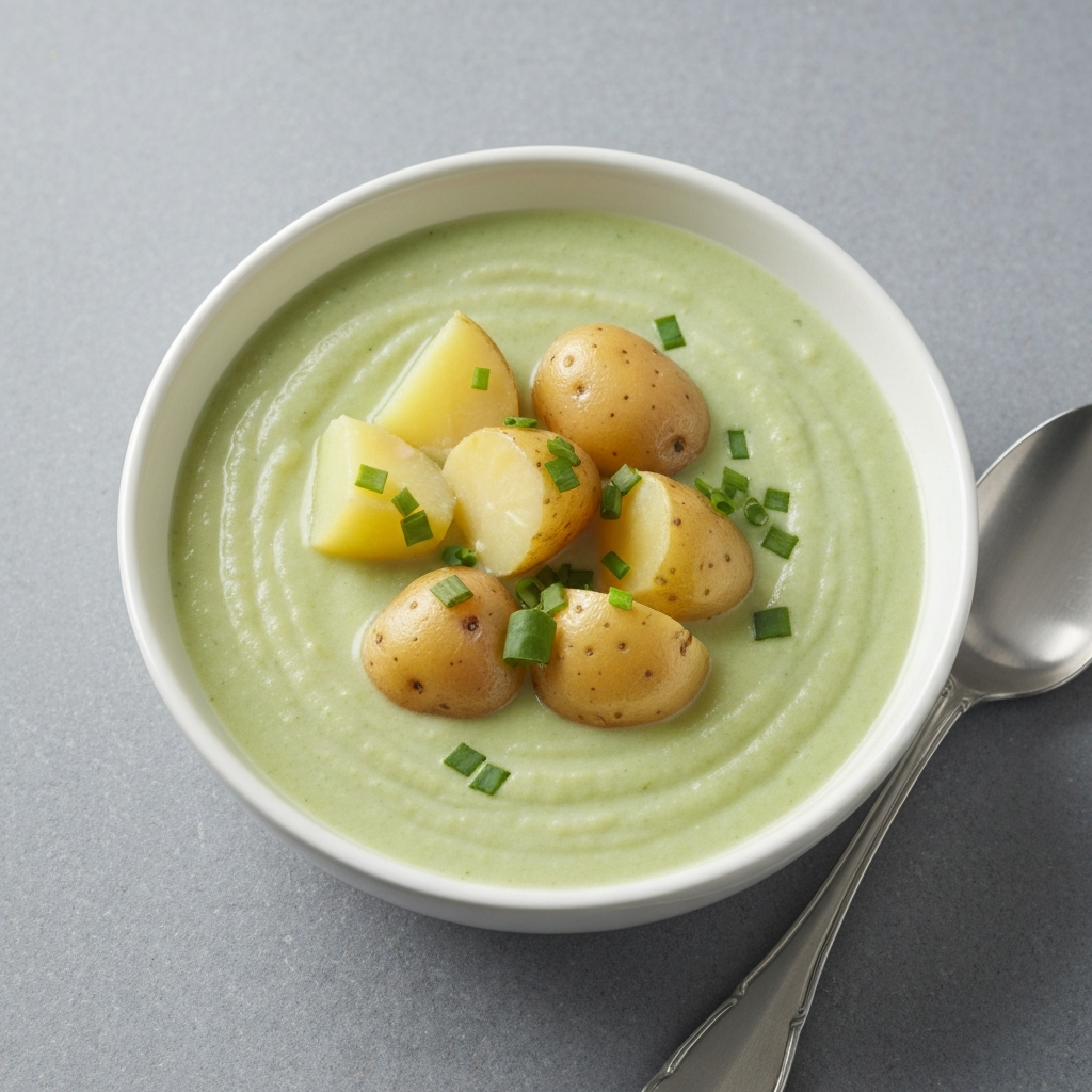 Jersey Royal Potato and Watercress Soup