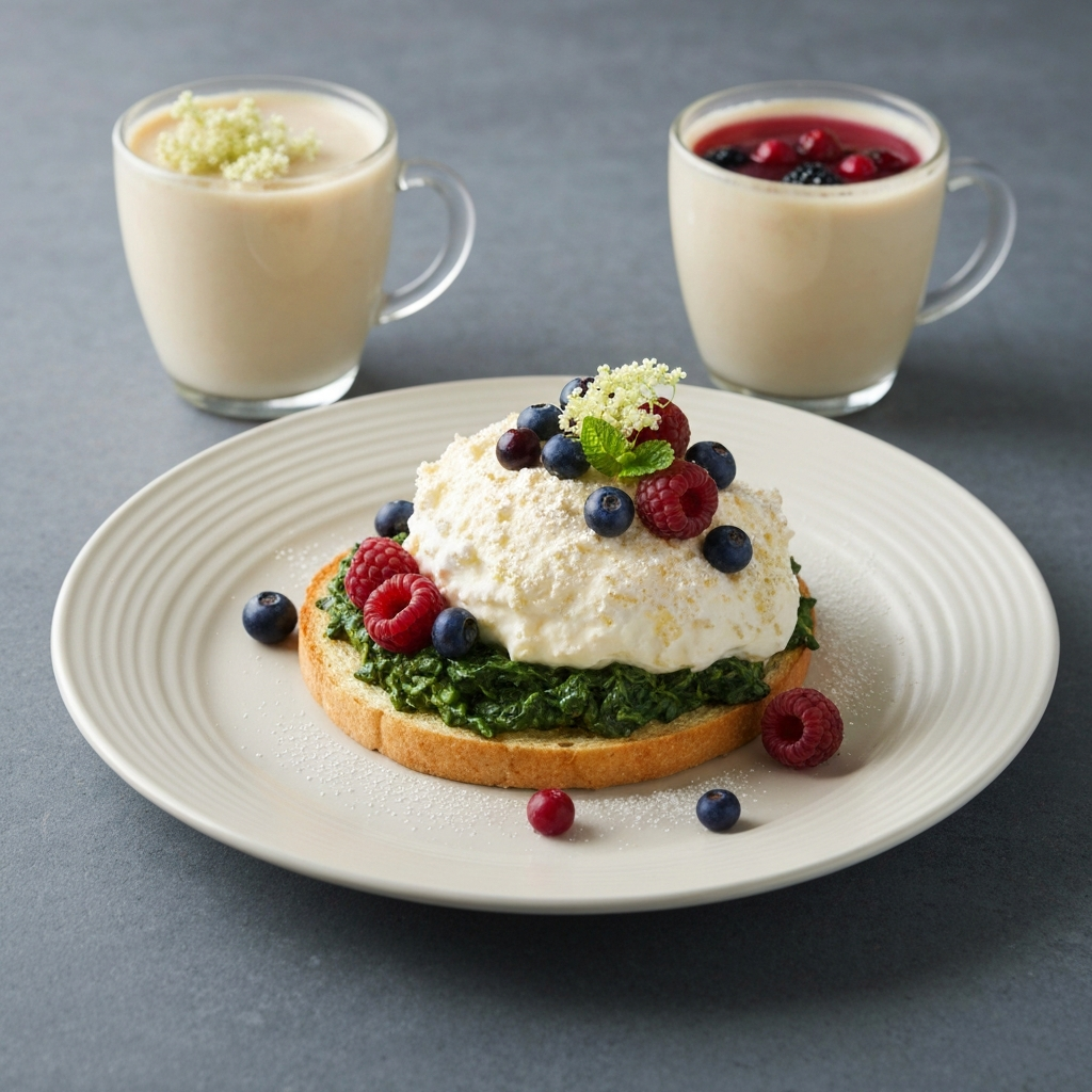 Eton Mess with Elderflower and Berries