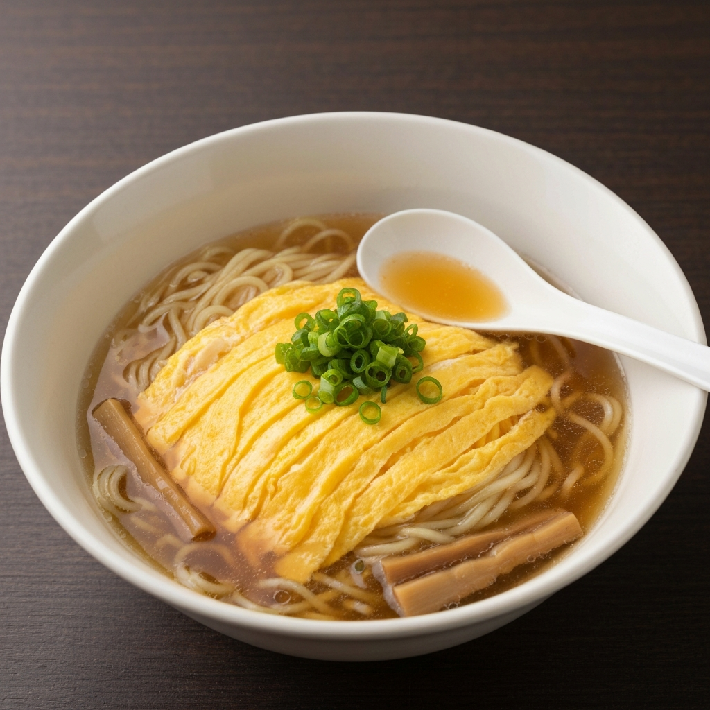 Japanese Egg Drop Ramen