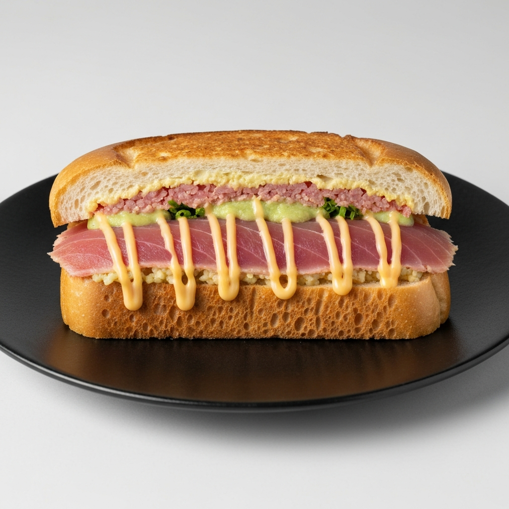 Japanese Style Tuna Sandwich