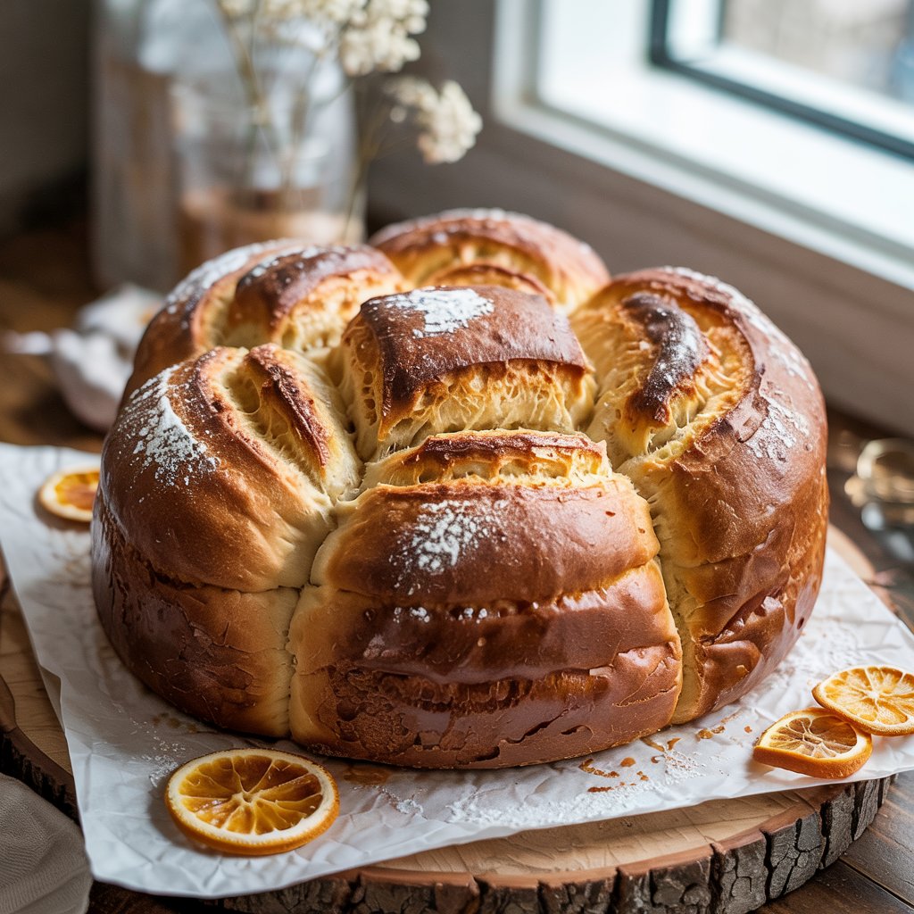 Portuguese Sweet Bread (Pão Doce)
