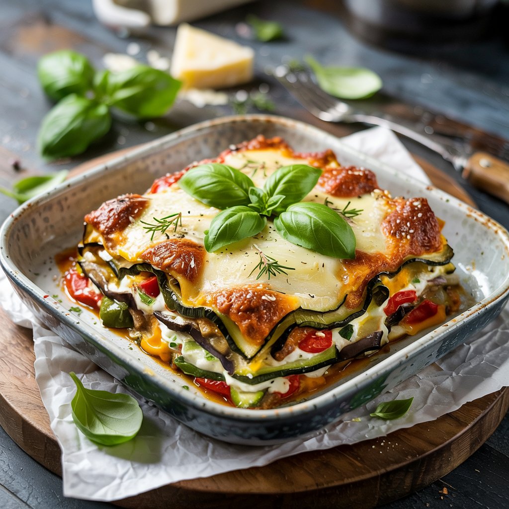 Vegetable Lasagna with Ricotta