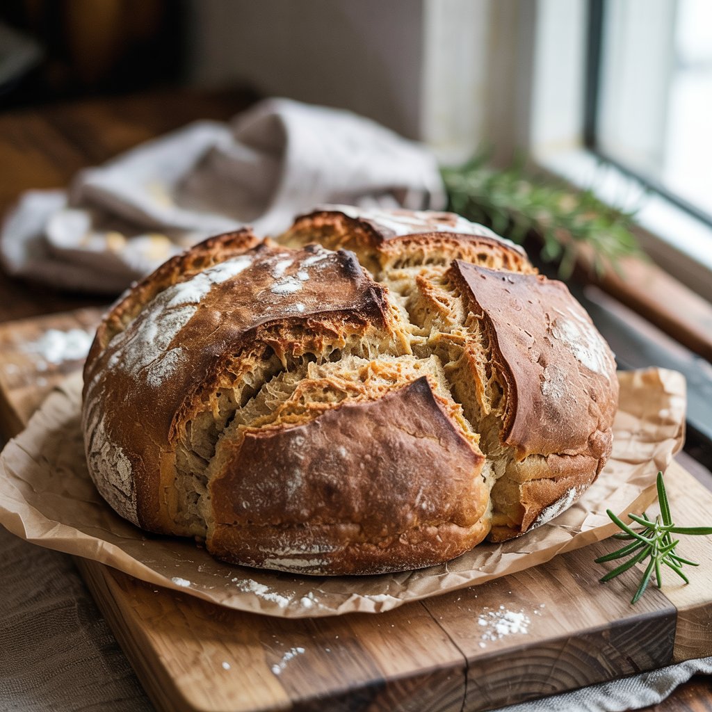 Hearty Whole Wheat Soda Bread