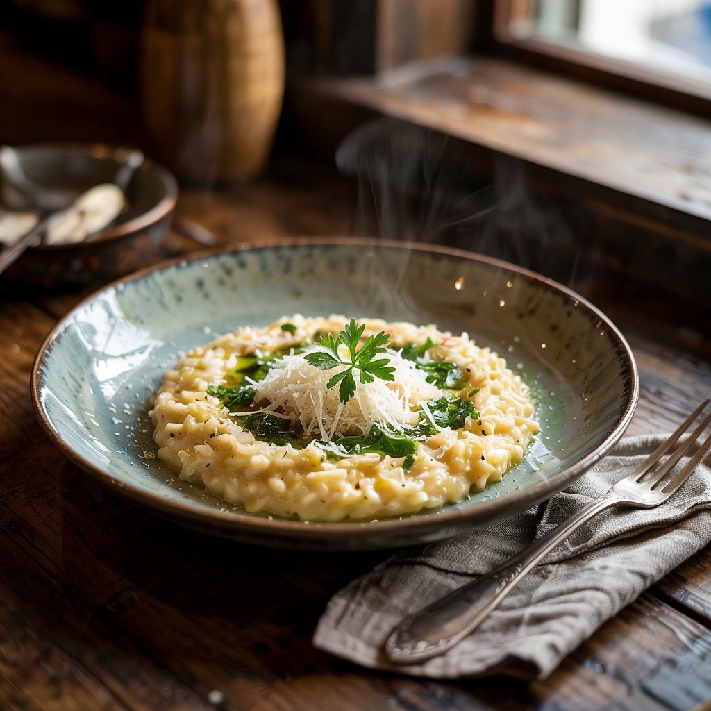 Classic Creamy Parmesan Risotto