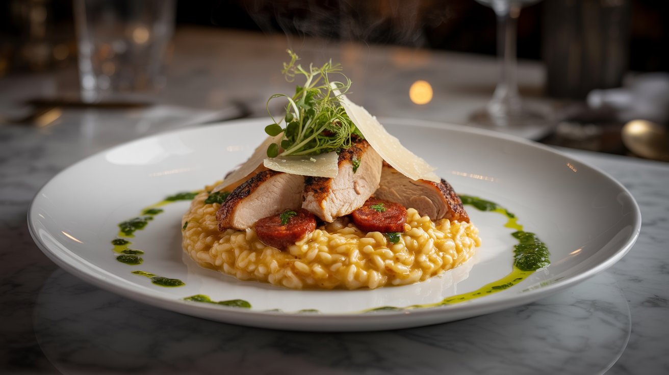 Chicken and Chorizo Risotto