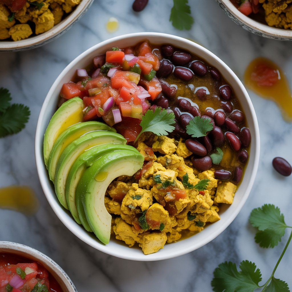 Vegan Breakfast Burrito Bowls