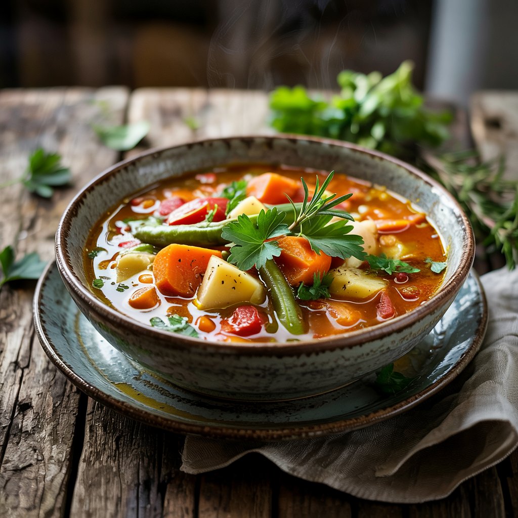 Heartwarming Vegetable Soup